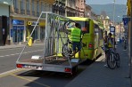 Cyklistická sezóna 2016 začala naplno i pro autobusy DÚK